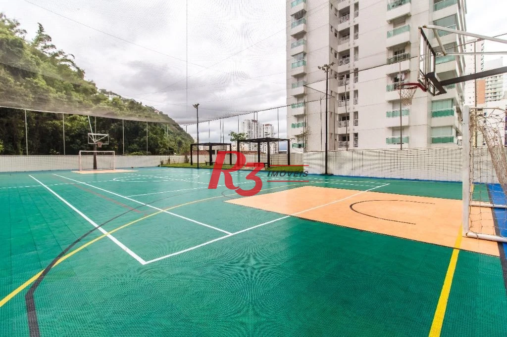Apartamento com 2 dormitórios para alugar, 77 m² por R$ 7.283,00/mês - José Menino - Santos/SP