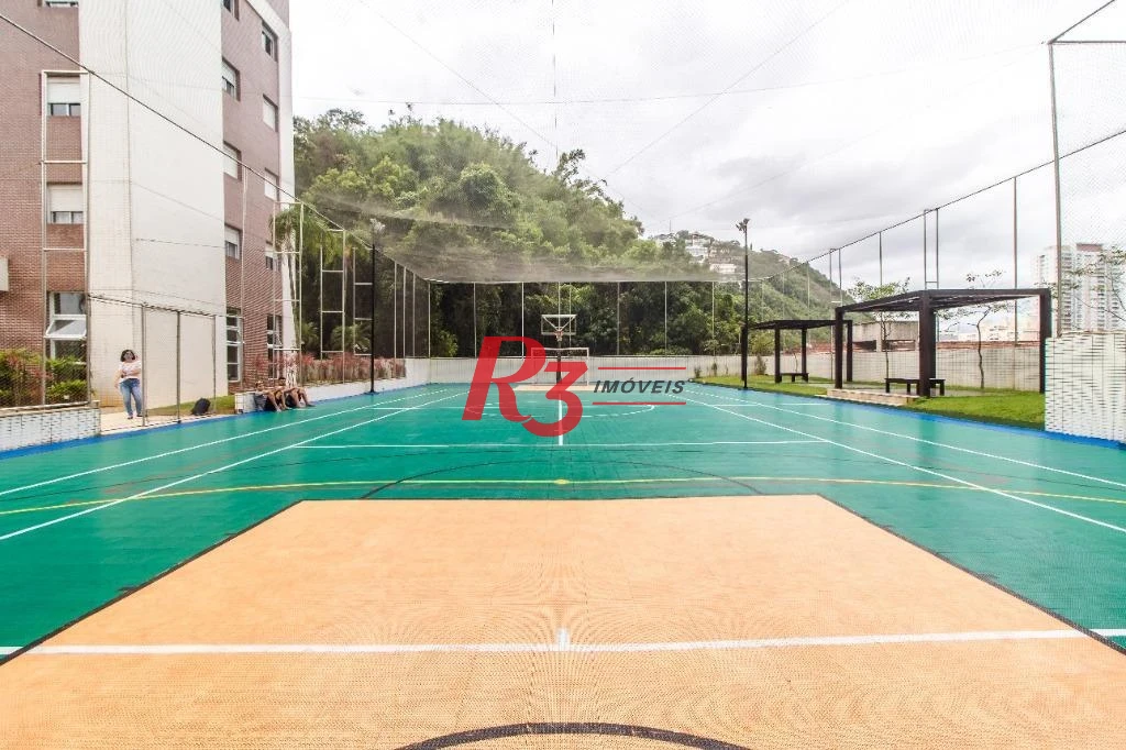 Apartamento com 2 dormitórios para alugar, 77 m² por R$ 7.283,00/mês - José Menino - Santos/SP