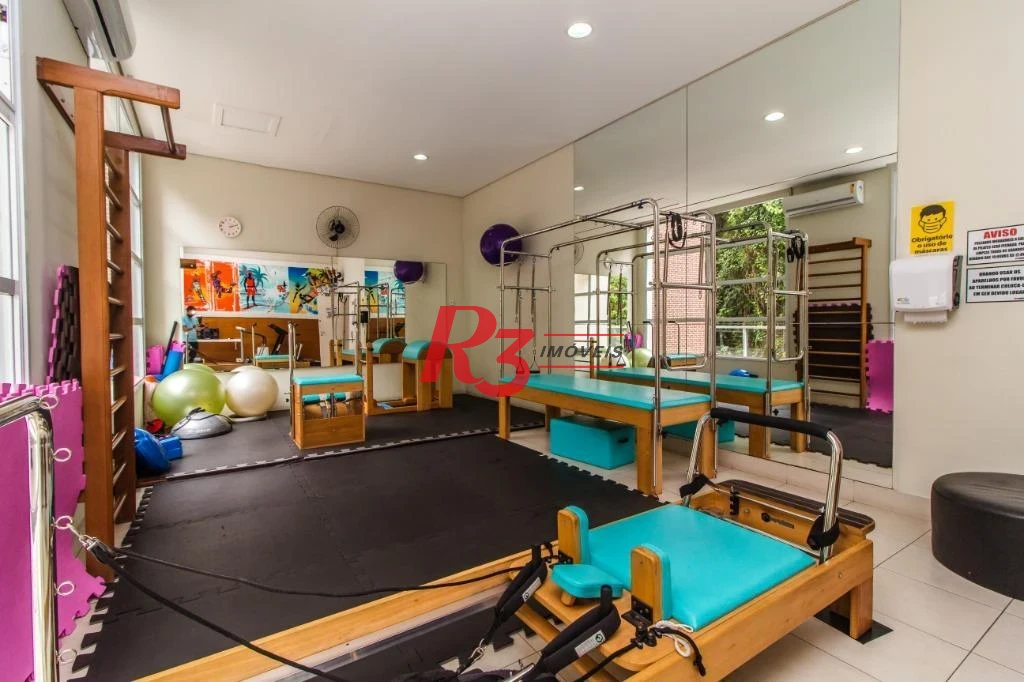 Apartamento com 2 dormitórios para alugar, 77 m² por R$ 7.283,00/mês - José Menino - Santos/SP