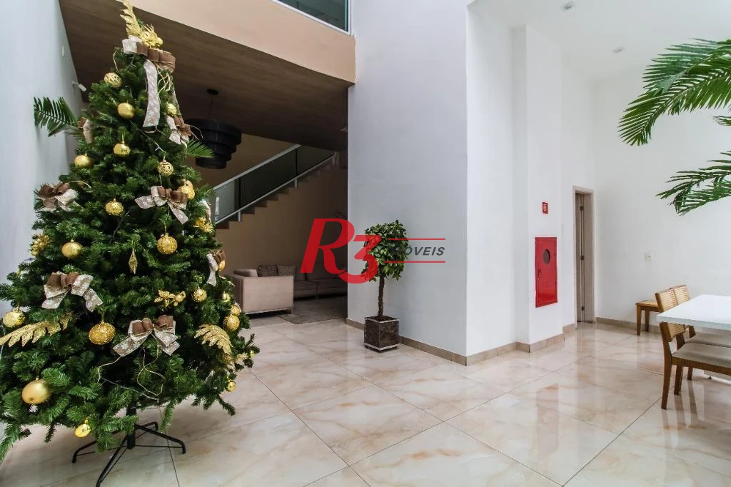Apartamento com 2 dormitórios para alugar, 77 m² por R$ 7.283,00/mês - José Menino - Santos/SP