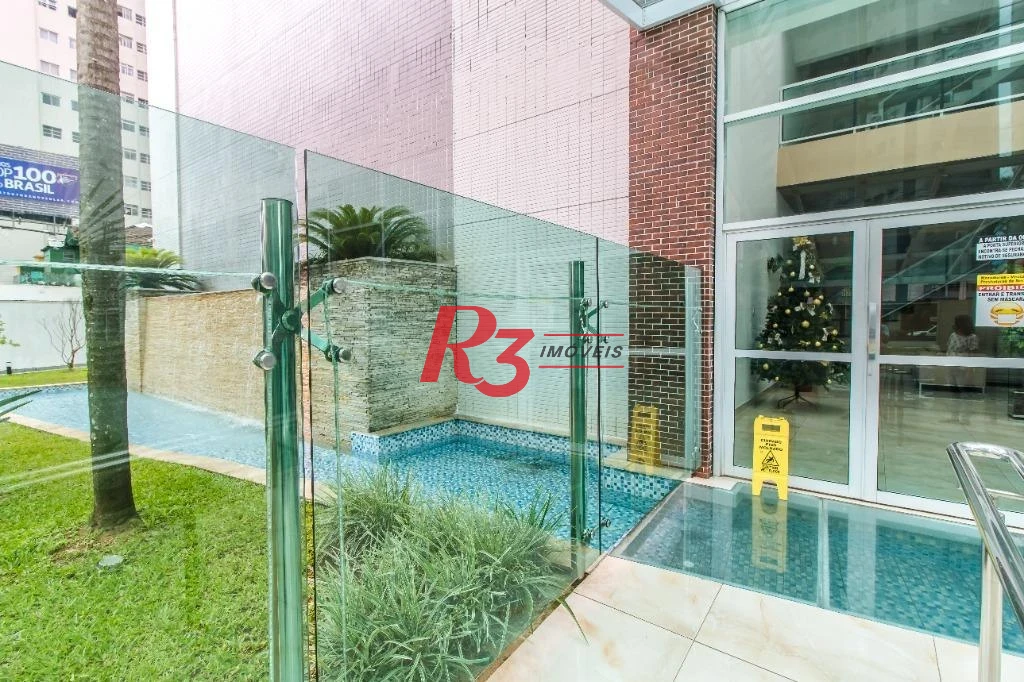Apartamento com 2 dormitórios para alugar, 77 m² por R$ 7.283,00/mês - José Menino - Santos/SP