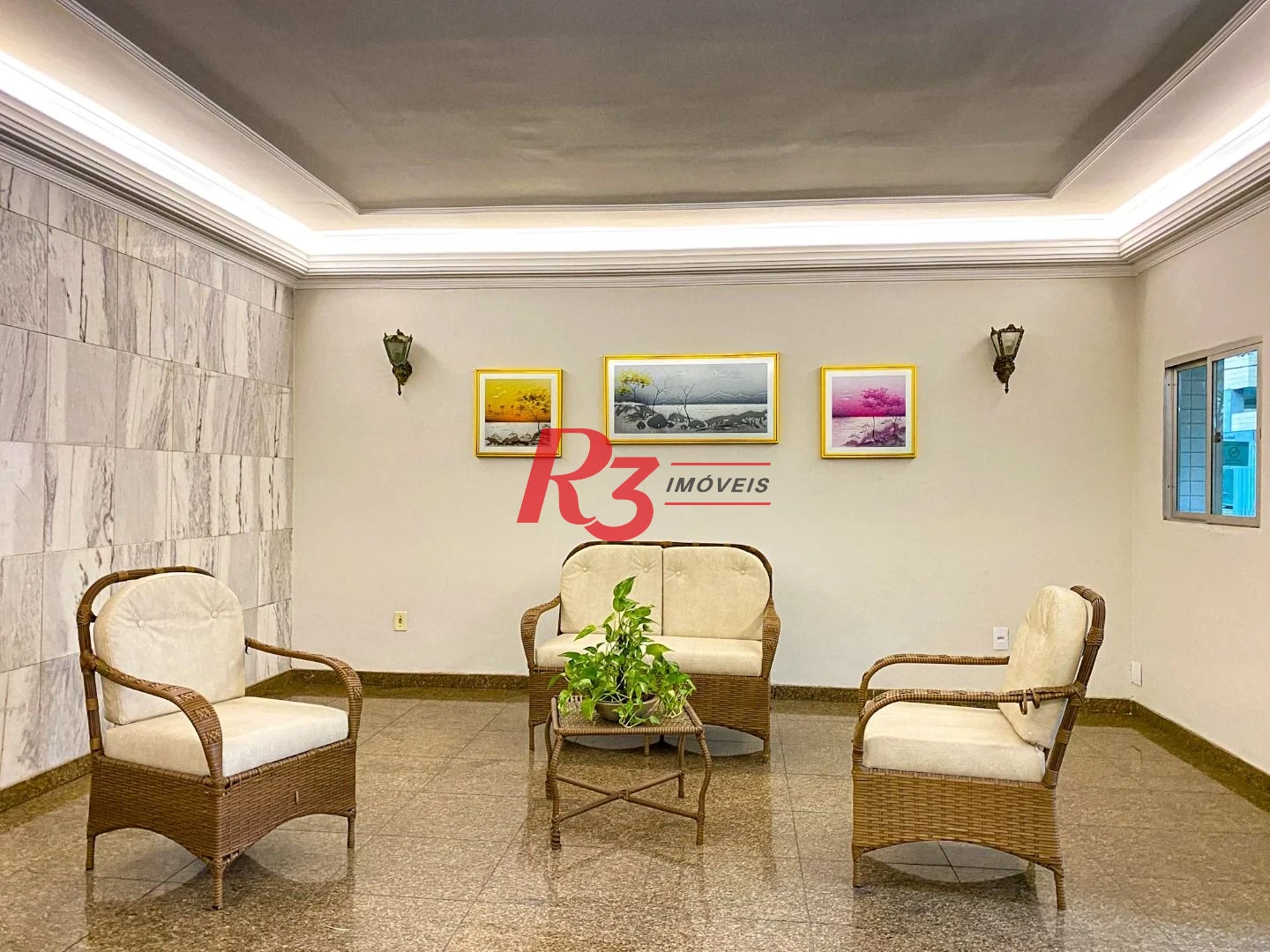 Apartamento com 1 dormitório, 59 m² - venda por R$ 690.000,00 ou aluguel por R$ 3.500,00/mês - Aparecida - Santos/SP