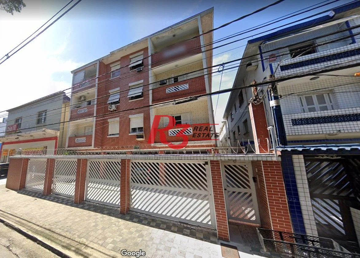 Apartamento com 1 dormitório à venda, 53 m² por R$ 343.000,00 - Campo Grande - Santos/SP