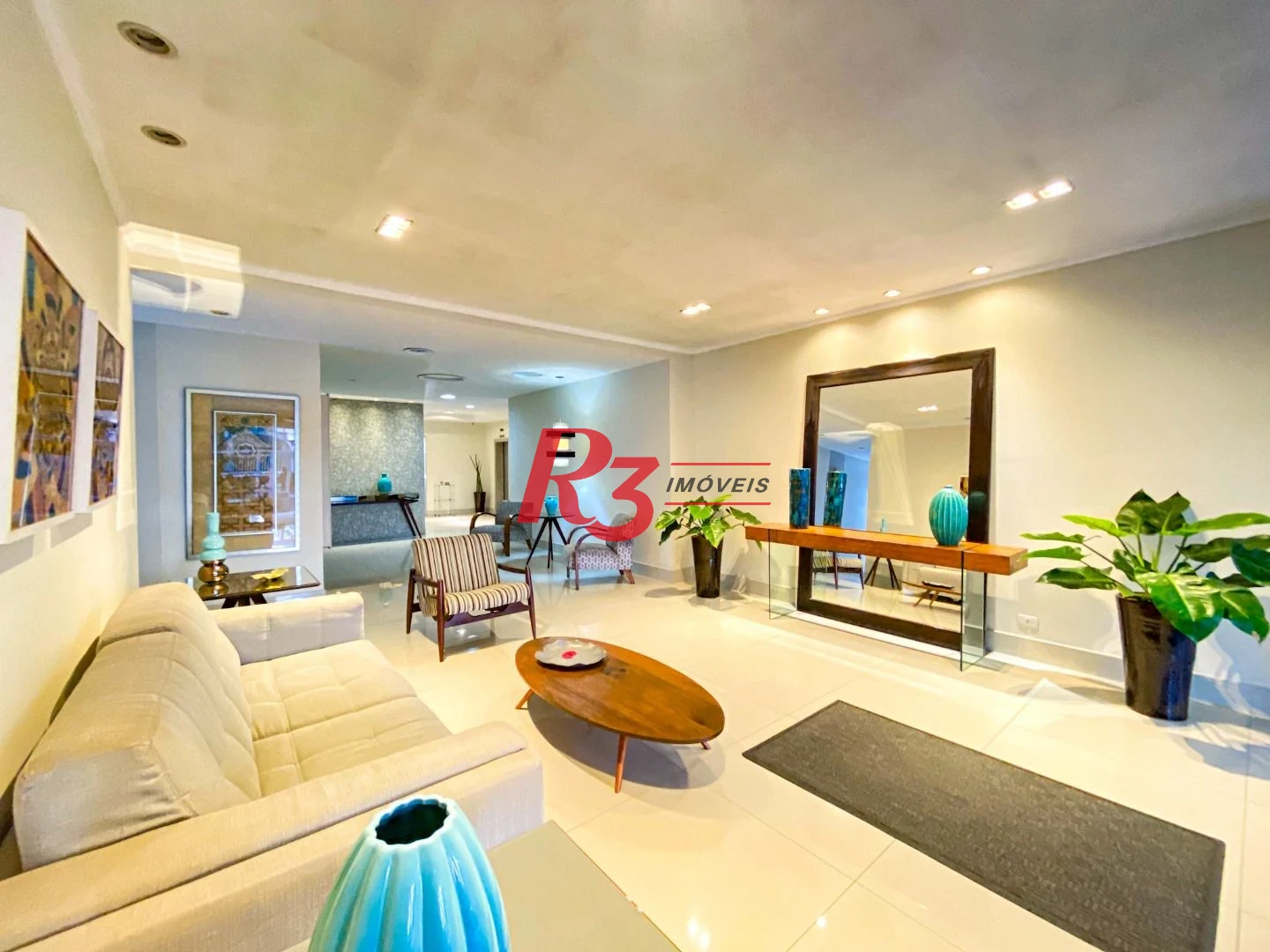 Apartamento Duplex com 3 dormitórios à venda, 150 m² por R$ 990.000,00 - Boqueirão - Santos/SP