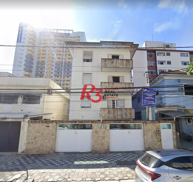 Apartamento com 3 dormitórios à venda, 87 m² por R$ 430.000,00 - Boqueirão - Santos/SP