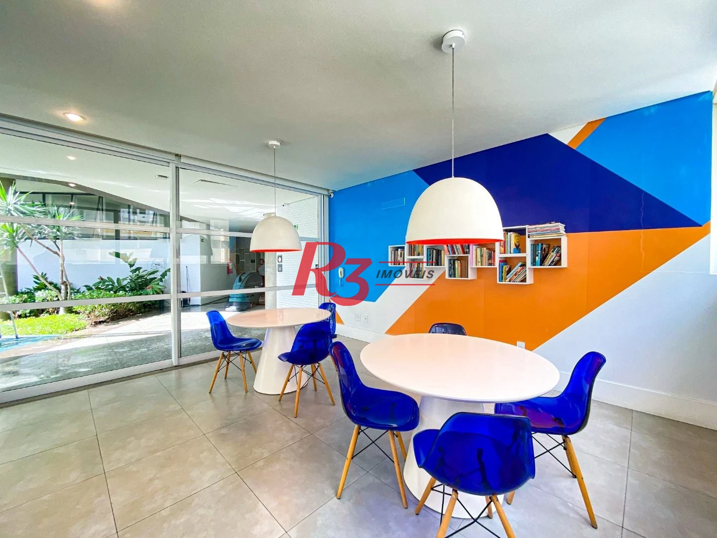 Apartamento com 1 dormitório para alugar, 50 m² por R$ 6.500,00/mês - Pompéia - Santos/SP