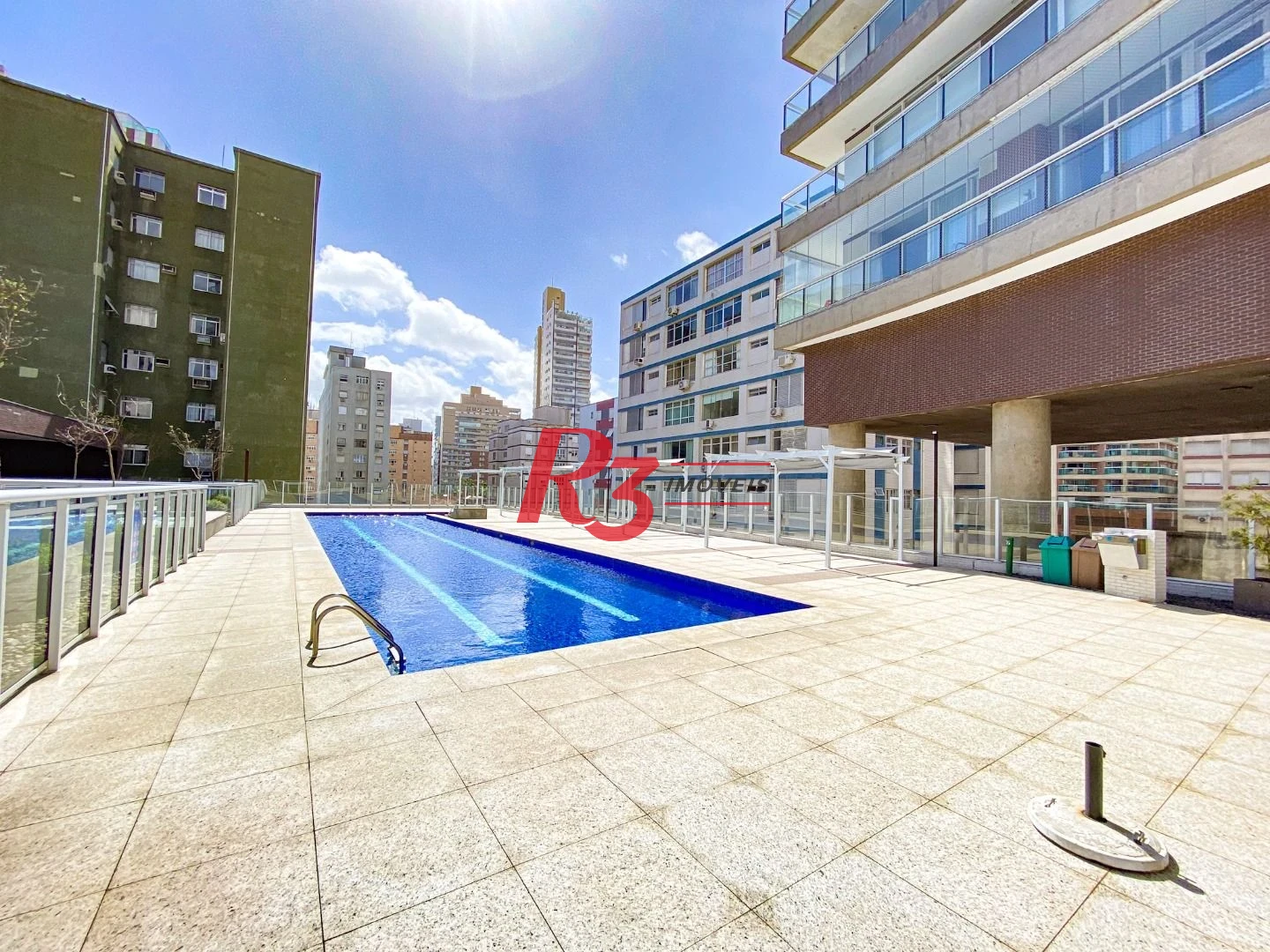 Apartamento com 1 dormitório para alugar, 50 m² por R$ 6.500,00/mês - Pompéia - Santos/SP