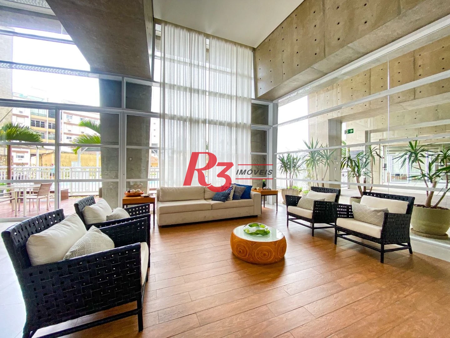 Apartamento com 1 dormitório para alugar, 50 m² por R$ 6.500,00/mês - Pompéia - Santos/SP