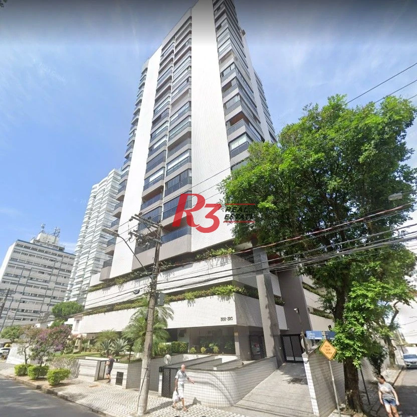 Apartamento com 3 dormitórios à venda, 137 m² por R$ 1.400.000,00 - Aparecida - Santos/SP