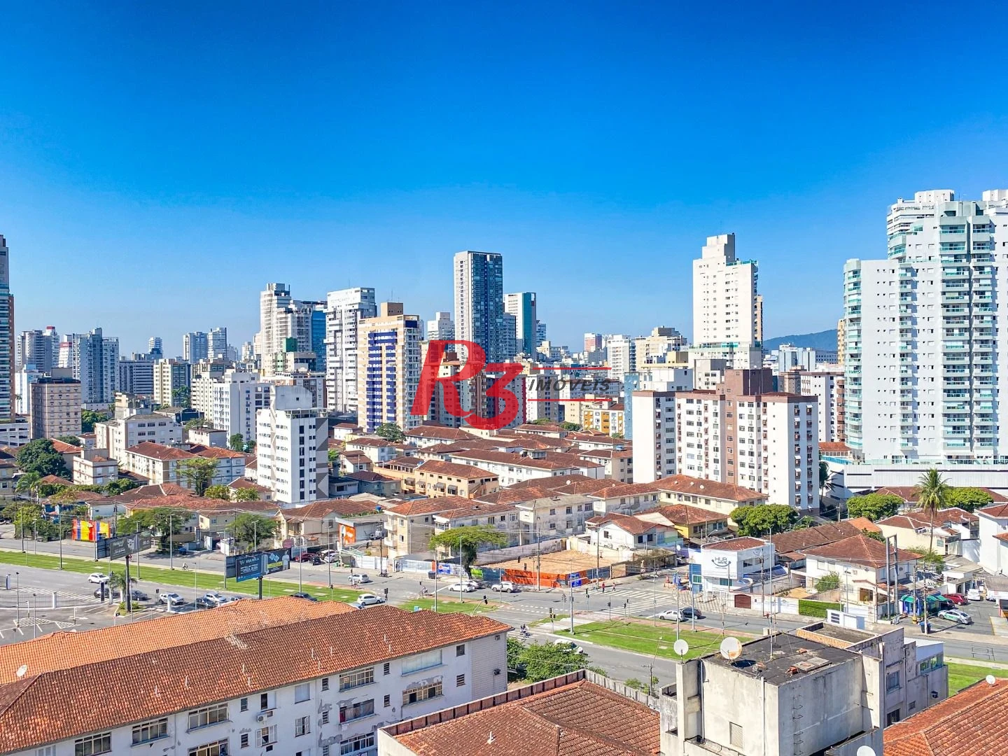 Apartamento com 3 dormitórios à venda, 96 m² por R$ 1.150.000,00 - Campo Grande - Santos/SP