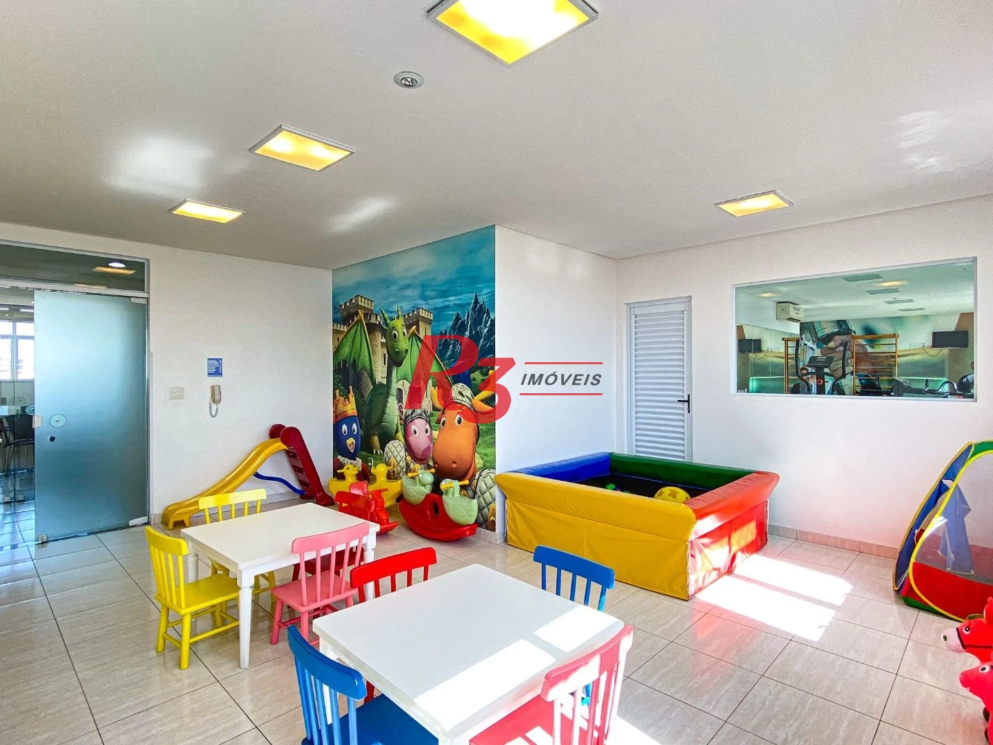 Apartamento com 3 dormitórios à venda, 96 m² por R$ 1.150.000,00 - Campo Grande - Santos/SP