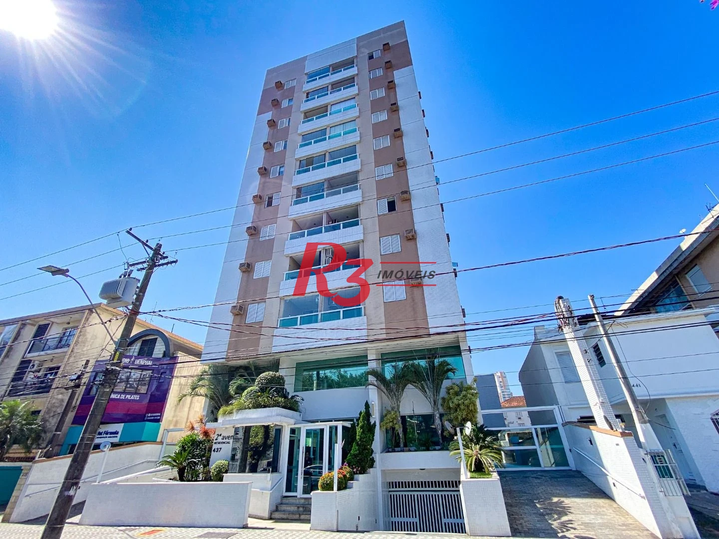 Apartamento com 3 dormitórios à venda, 96 m² por R$ 1.150.000,00 - Campo Grande - Santos/SP