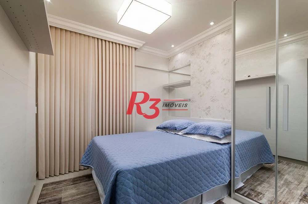 Apartamento à venda, 55 m² por R$ 690.000,00 - Vila Matias - Santos/SP