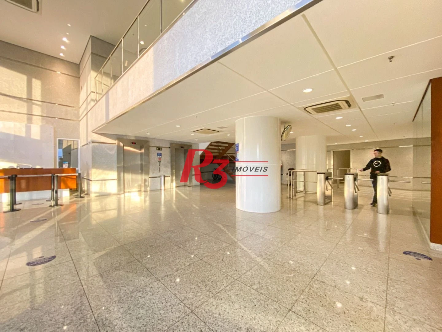Sala para alugar, 139 m² por R$ 11.495,79/mês - Gonzaga - Santos/SP