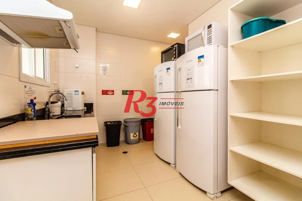Apartamento com 3 dormitórios à venda, 87 m² por R$ 1.180.000,00 - José Menino - Santos/SP