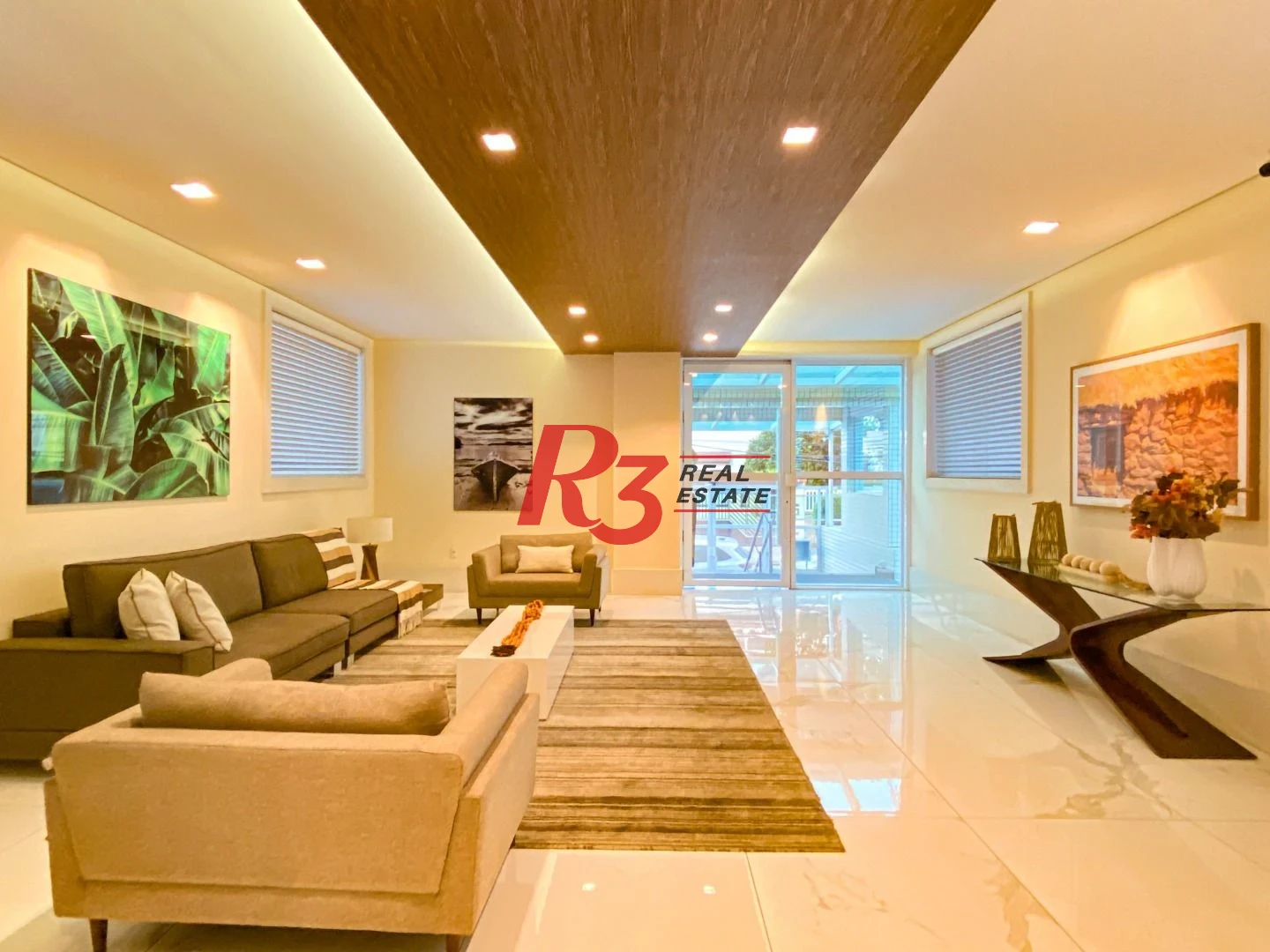 Cobertura com 4 dormitórios à venda, 413 m² por R$ 3.850.000,00 - Pompéia - Santos/SP