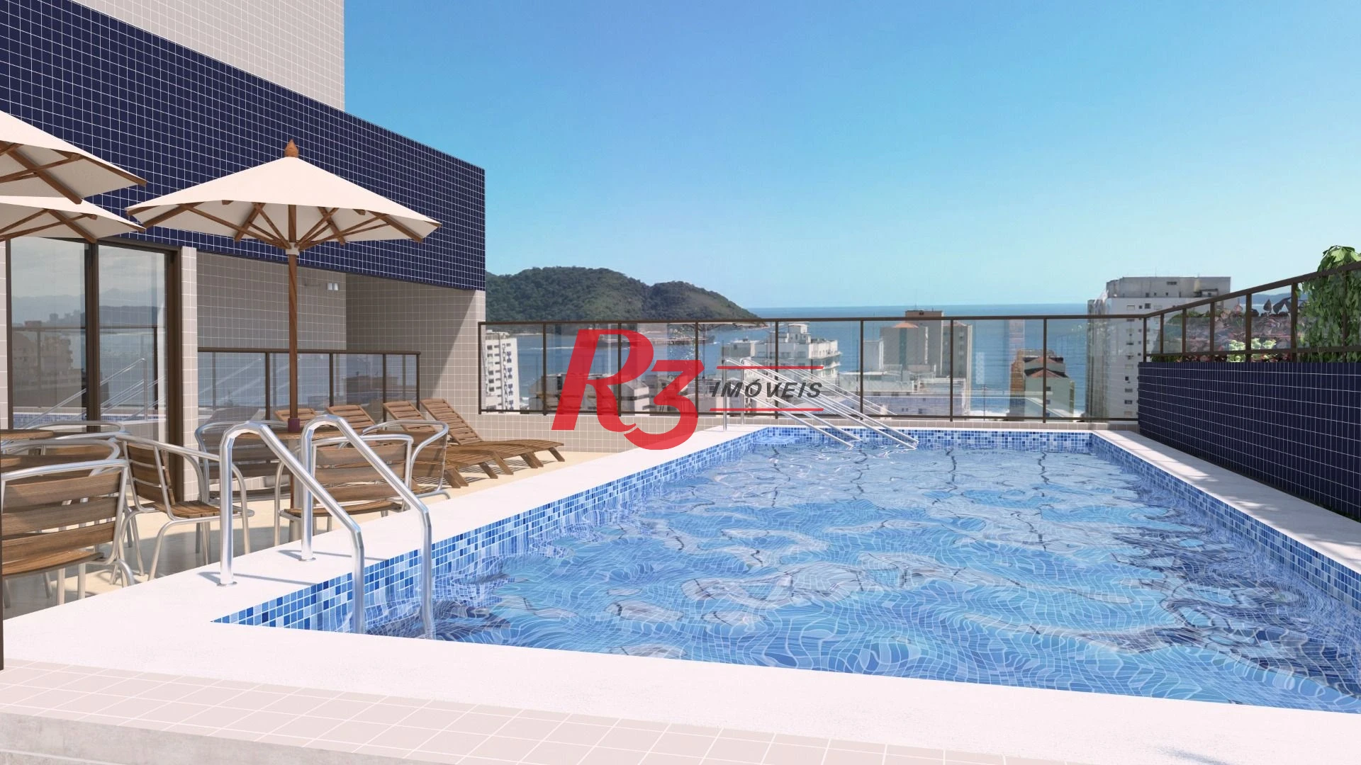 Apartamento à venda, 77 m² por R$ 1.350.000,00 - Aparecida - Santos/SP