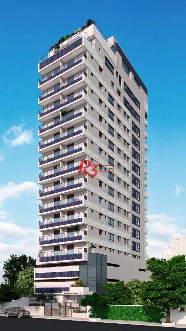 Apartamento à venda, 77 m² por R$ 1.350.000,00 - Aparecida - Santos/SP