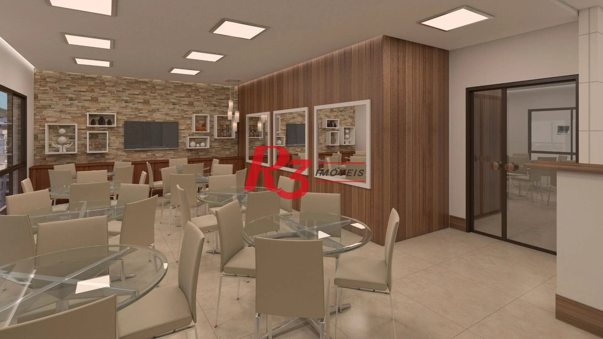Apartamento à venda, 77 m² por R$ 1.350.000,00 - Aparecida - Santos/SP