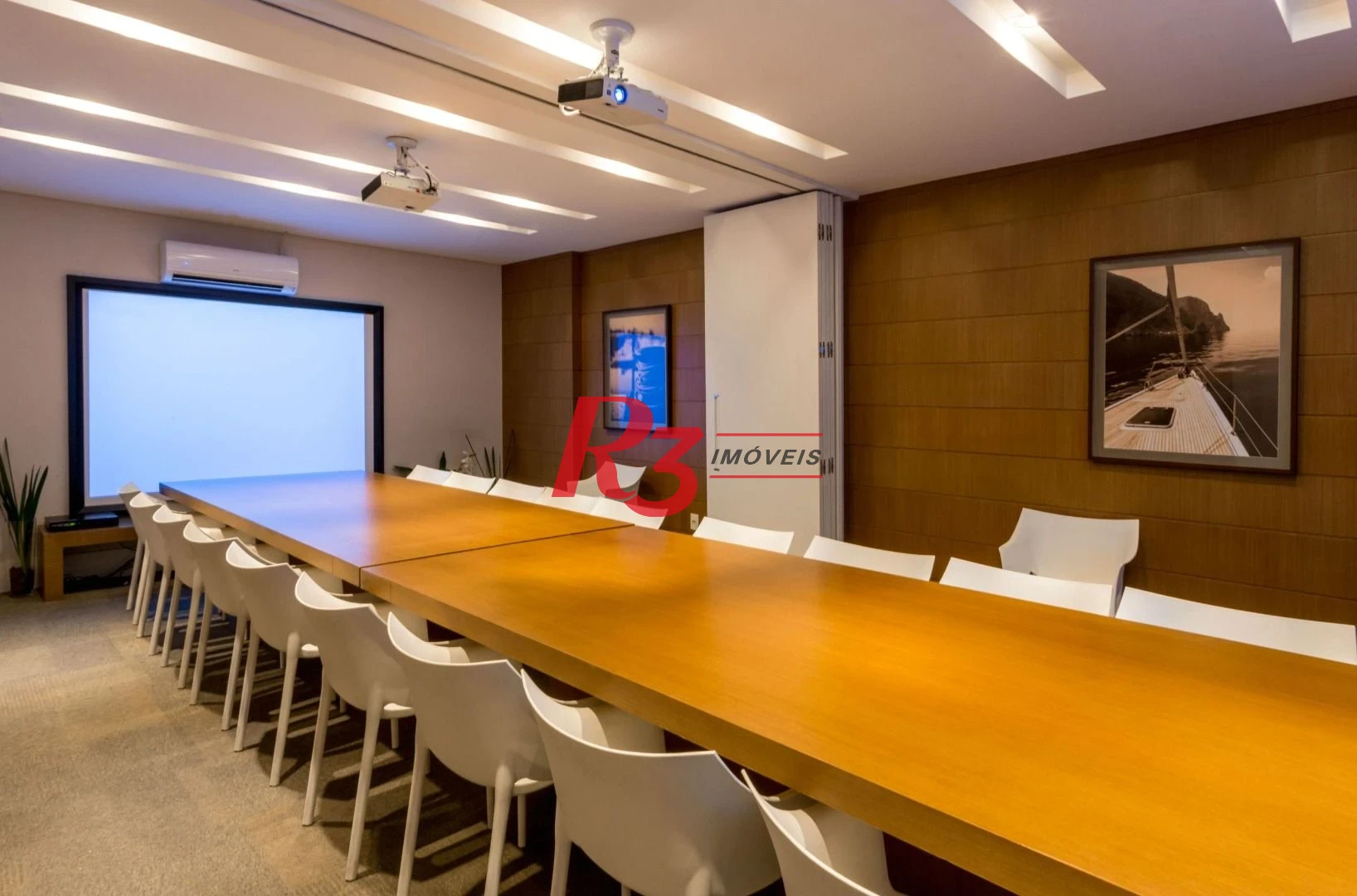 Sala para alugar, 43 m² por R$ 3.000,00/mês - Valongo - Santos/SP