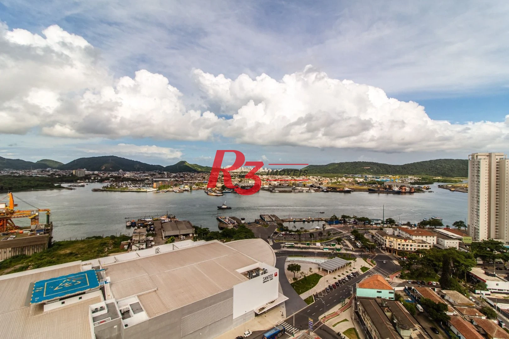 Sala para alugar, 30 m² por R$ 2.900,00/mês - Ponta da Praia - Santos/SP