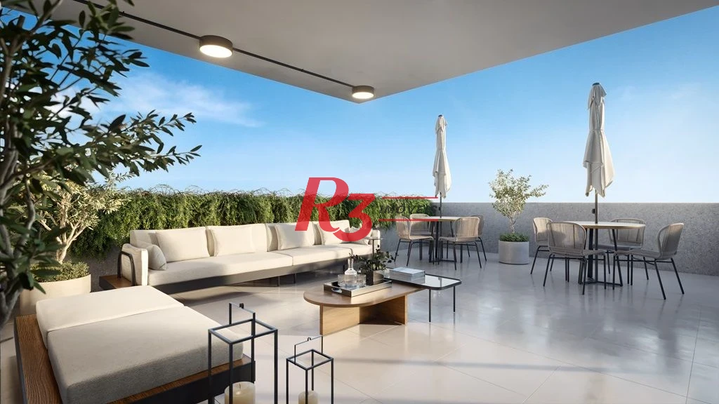 Apartamento Garden com 1 dormitório à venda, 89 m² por R$ 850.000,00 - Ponta da Praia - Santos/SP