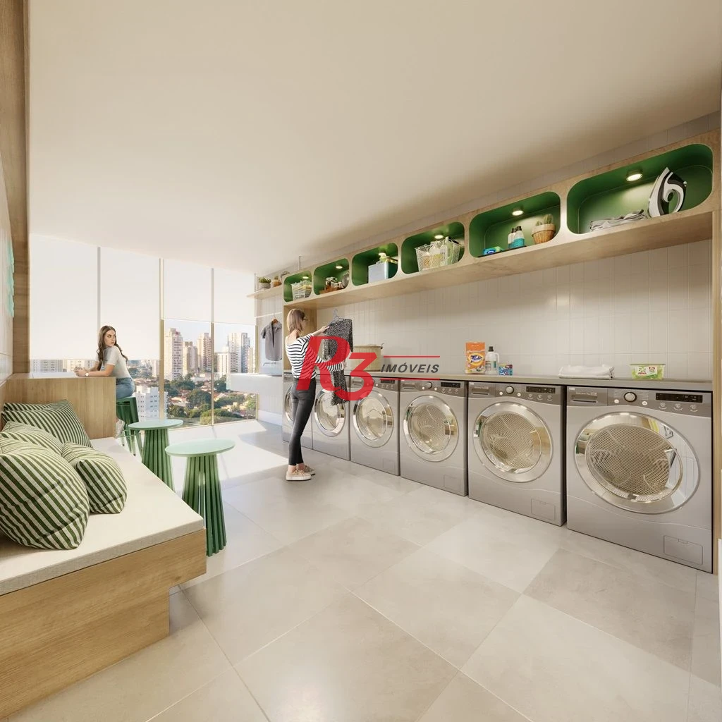 Apartamento Garden com 1 dormitório à venda, 89 m² por R$ 850.000,00 - Ponta da Praia - Santos/SP