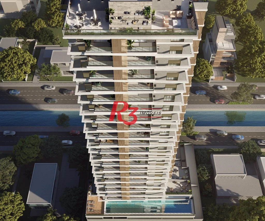 Apartamento Garden com 1 dormitório à venda, 89 m² por R$ 850.000,00 - Ponta da Praia - Santos/SP