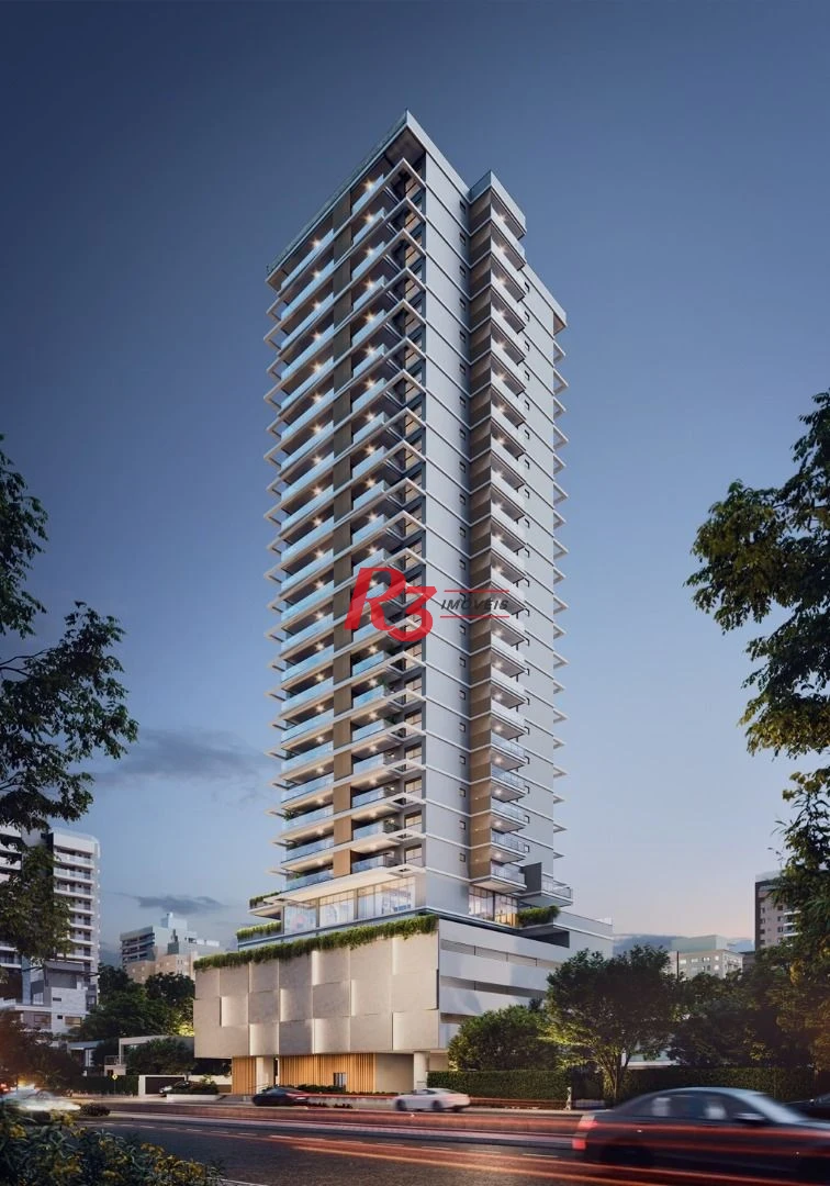 Apartamento Garden com 1 dormitório à venda, 89 m² por R$ 850.000,00 - Ponta da Praia - Santos/SP