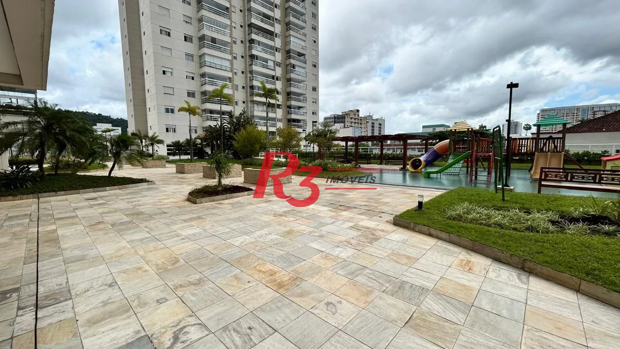 Apartamento com 3 dormitórios para alugar, 96 m² por R$ 6.600,00/mês - Vila Belmiro - Santos/SP