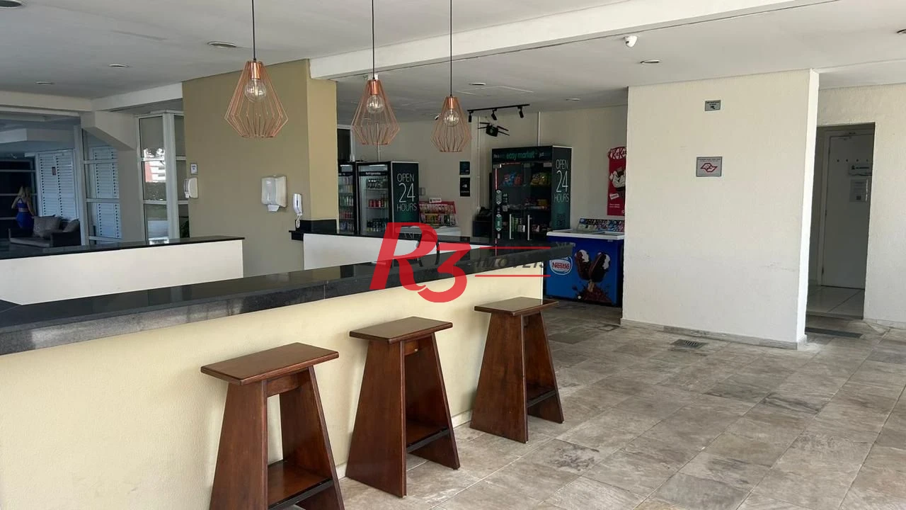 Apartamento com 3 dormitórios para alugar, 96 m² por R$ 6.600,00/mês - Vila Belmiro - Santos/SP
