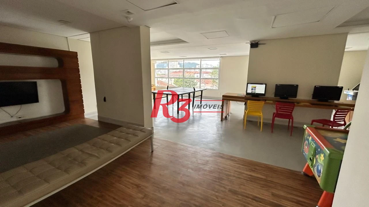 Apartamento com 3 dormitórios para alugar, 96 m² por R$ 6.600,00/mês - Vila Belmiro - Santos/SP