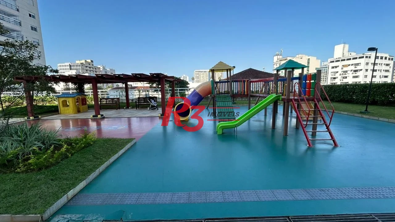 Apartamento com 3 dormitórios para alugar, 96 m² por R$ 6.600,00/mês - Vila Belmiro - Santos/SP