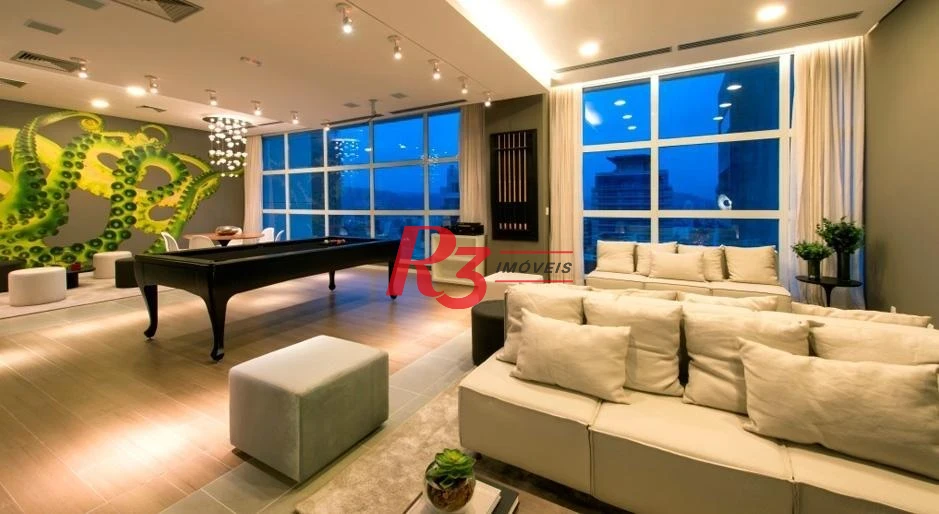 Apartamento à venda, 80 m² por R$ 1.250.000,00 - Gonzaga - Santos/SP