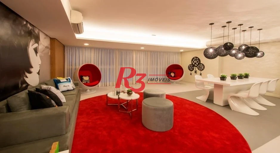 Apartamento à venda, 80 m² por R$ 1.250.000,00 - Gonzaga - Santos/SP