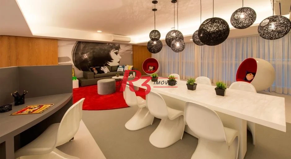 Apartamento à venda, 80 m² por R$ 1.250.000,00 - Gonzaga - Santos/SP