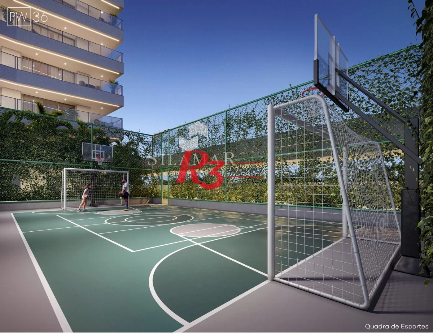 Apartamento com 3 dormitórios à venda, 224 m² por R$ 4.500.000,00 - Gonzaga - Santos/SP