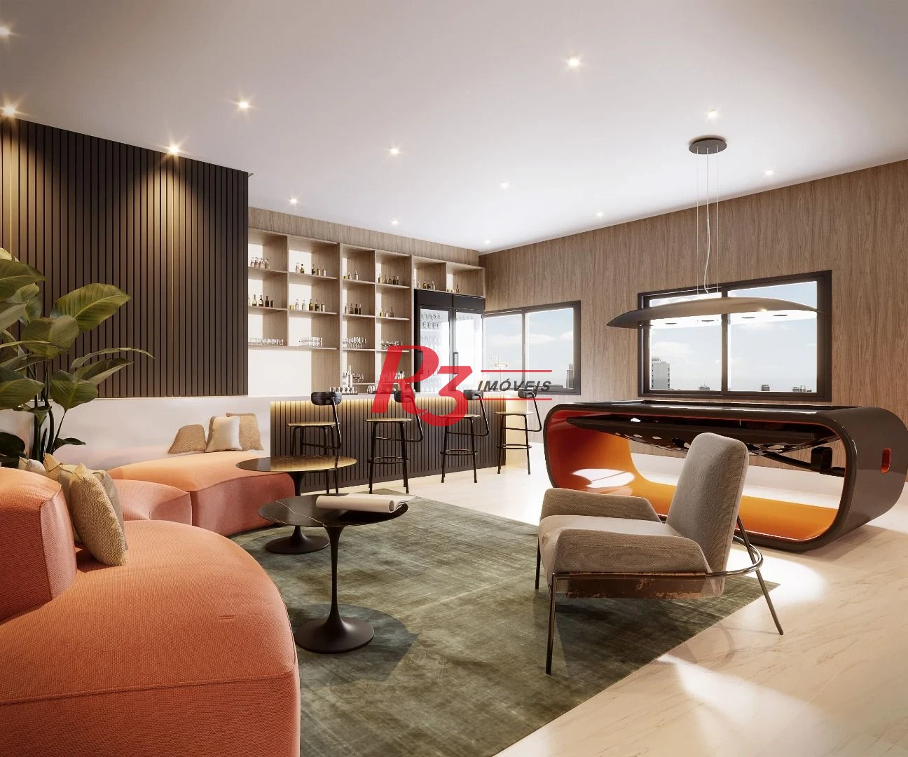 Apartamento com 4 suítes à venda, por R$ 3.890.000 - Ponta da Praia - Santos/SP