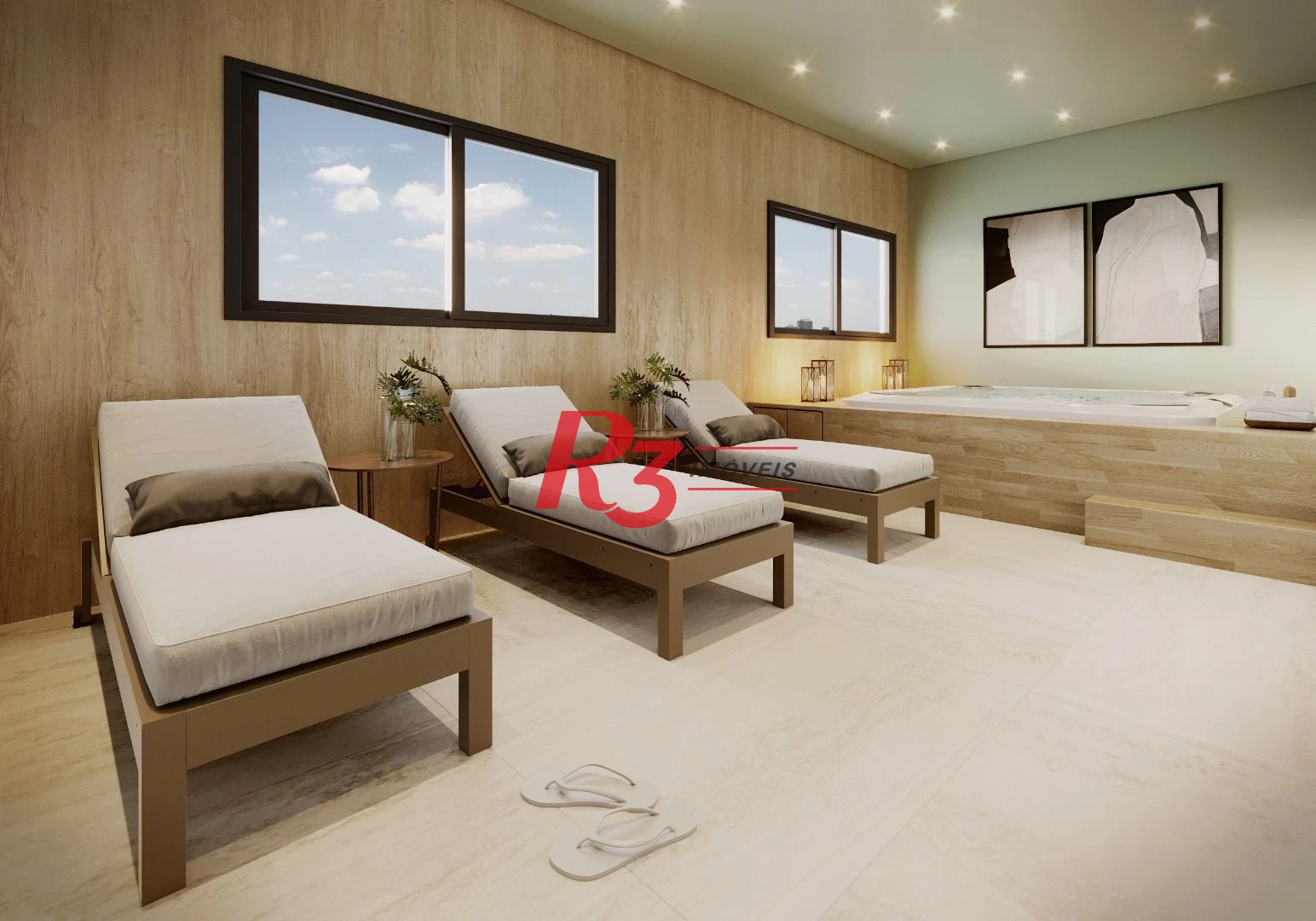 Apartamento com 4 suítes à venda, por R$ 3.890.000 - Ponta da Praia - Santos/SP