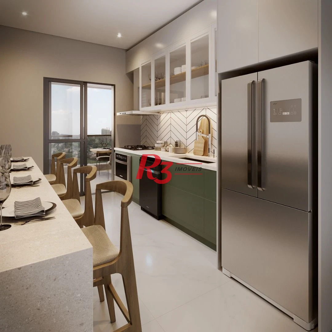Apartamento com 4 suítes à venda, por R$ 3.890.000 - Ponta da Praia - Santos/SP
