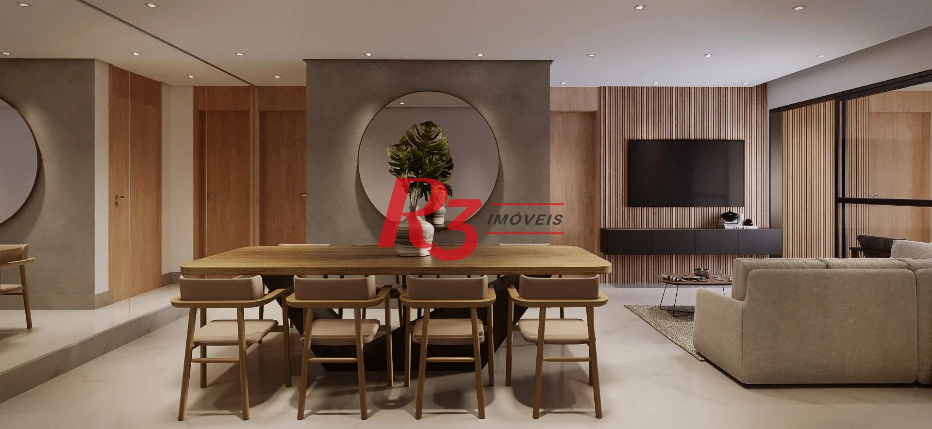 Apartamento com 4 suítes à venda, por R$ 3.890.000 - Ponta da Praia - Santos/SP