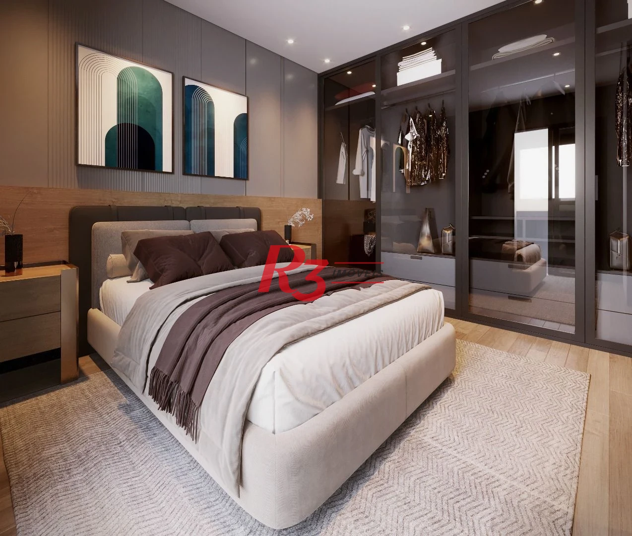 Apartamento com 4 suítes à venda, por R$ 3.890.000 - Ponta da Praia - Santos/SP