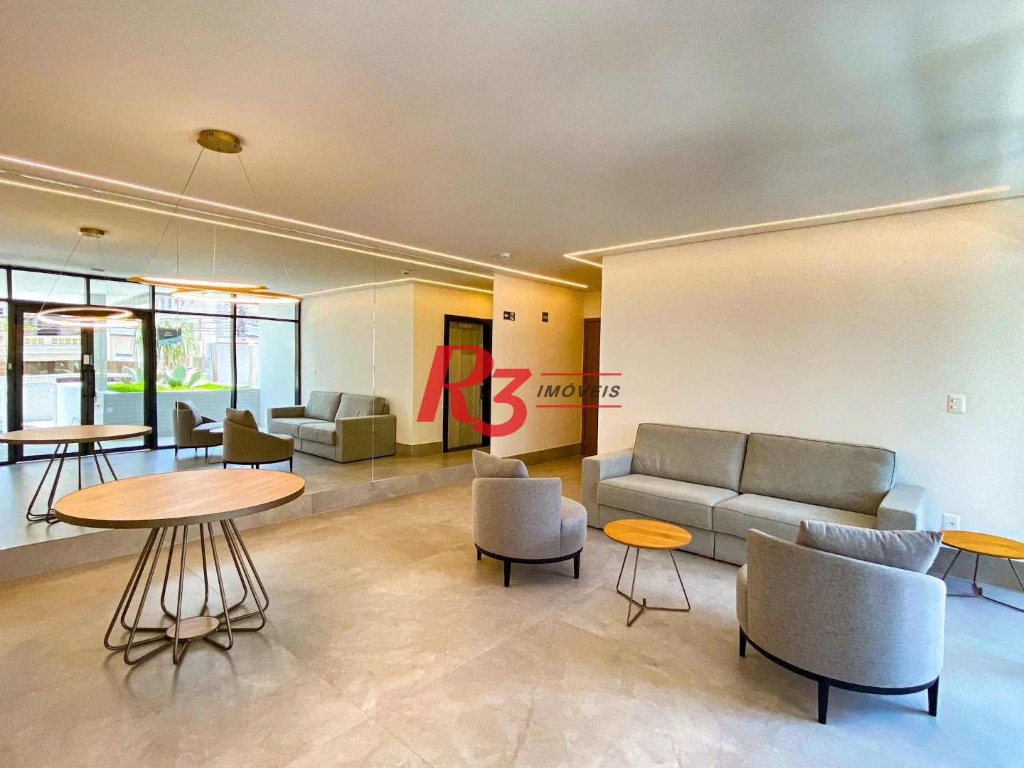 Apartamento para alugar, 81 m² por R$ 8.000,00/mês - Boqueirão - Santos/SP