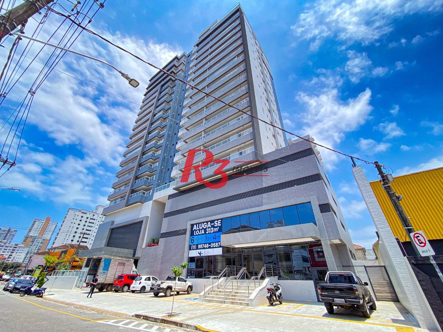 Apartamento para alugar, 81 m² por R$ 8.000,00/mês - Boqueirão - Santos/SP
