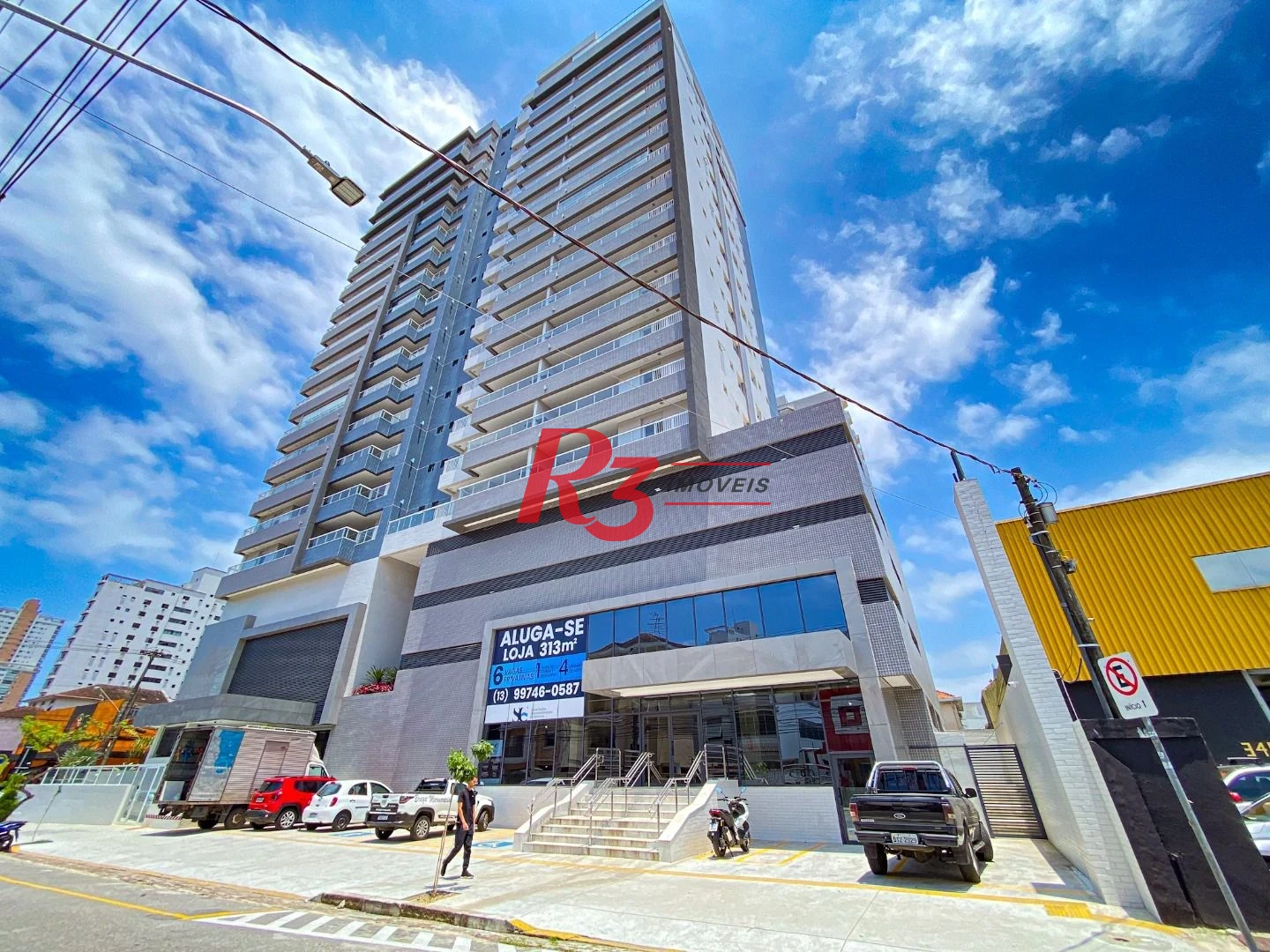 Apartamento para alugar, 81 m² por R$ 8.000,00/mês - Boqueirão - Santos/SP