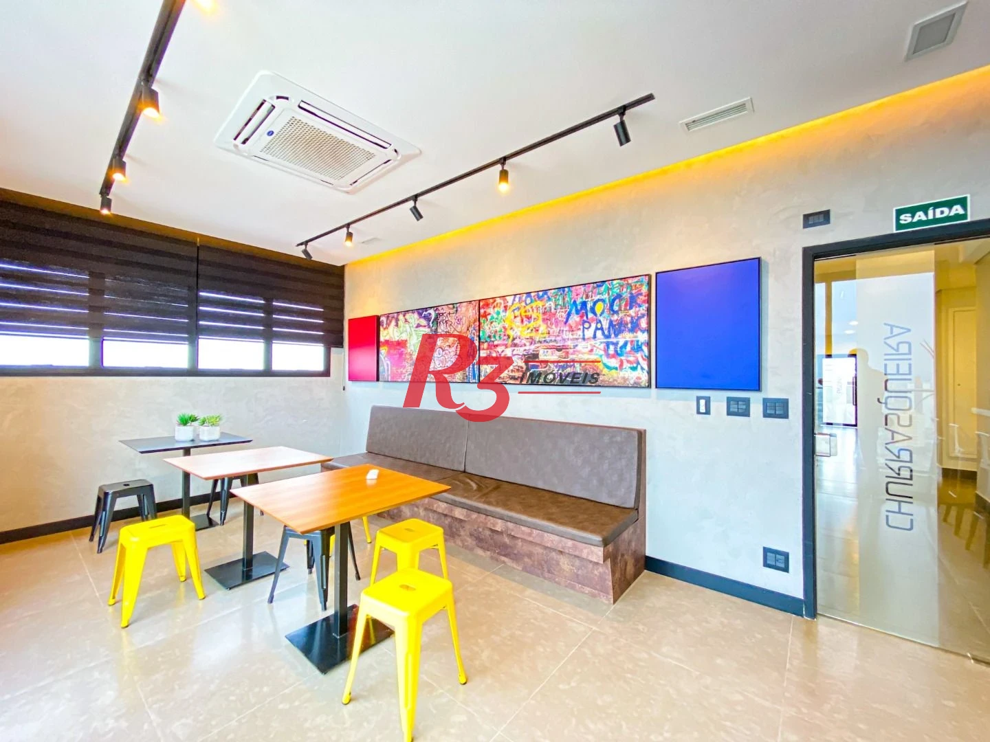 Apartamento com 1 dormitório para alugar, 54 m² por R$ 6.500,02/mês - Boqueirão - Santos/SP