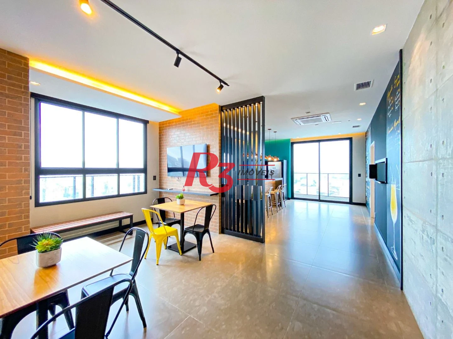Apartamento com 1 dormitório para alugar, 54 m² por R$ 6.500,02/mês - Boqueirão - Santos/SP