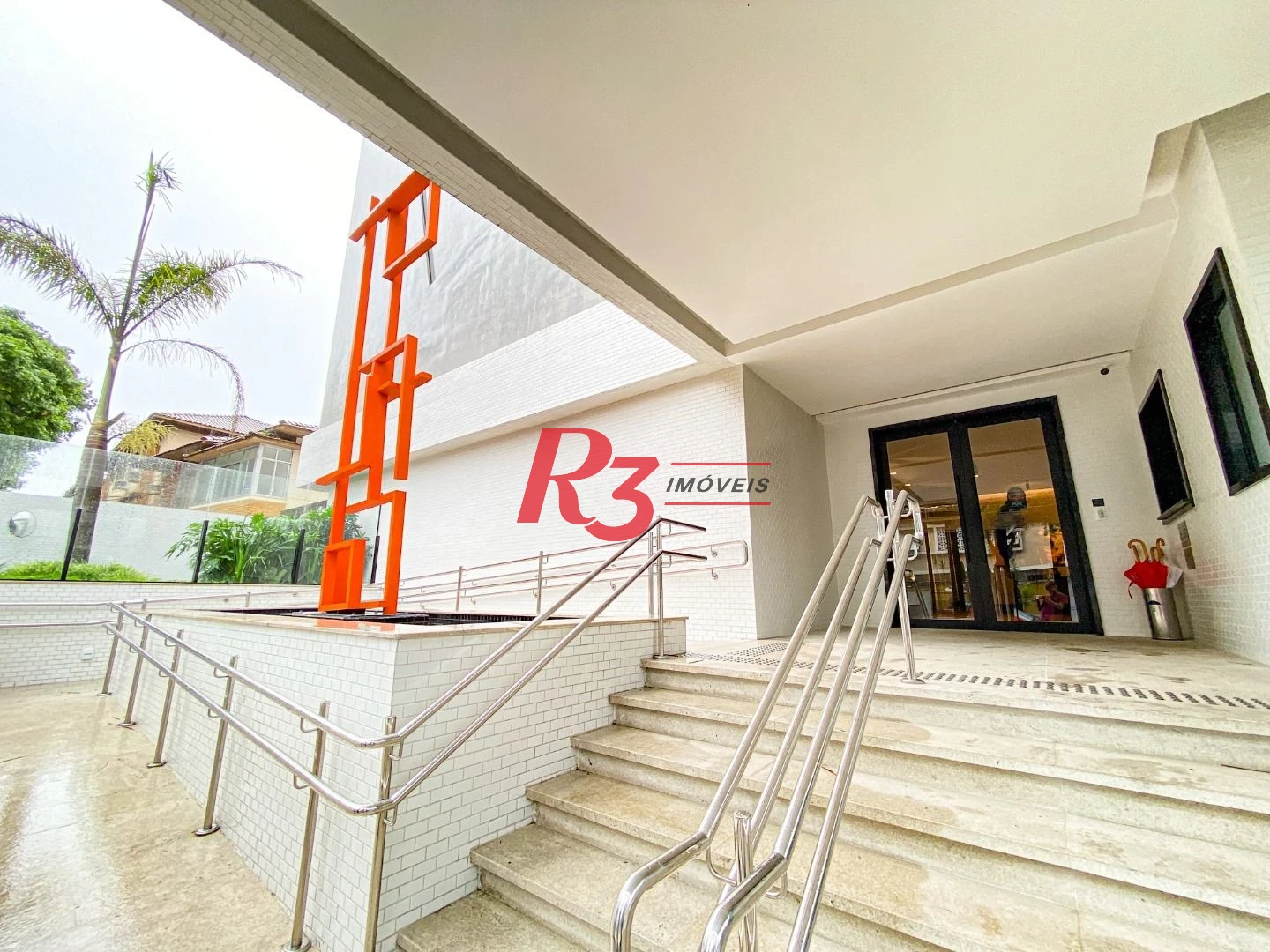 Apartamento com 1 dormitório para alugar, 54 m² por R$ 6.500,02/mês - Boqueirão - Santos/SP