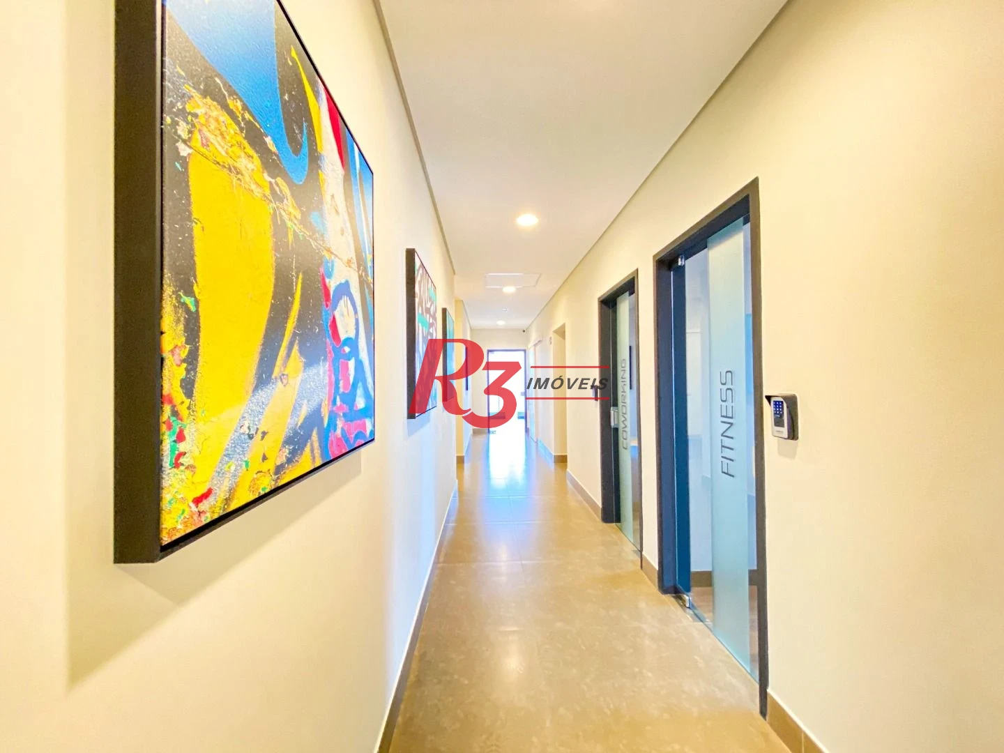 Apartamento com 1 dormitório para alugar, 54 m² por R$ 6.500,02/mês - Boqueirão - Santos/SP