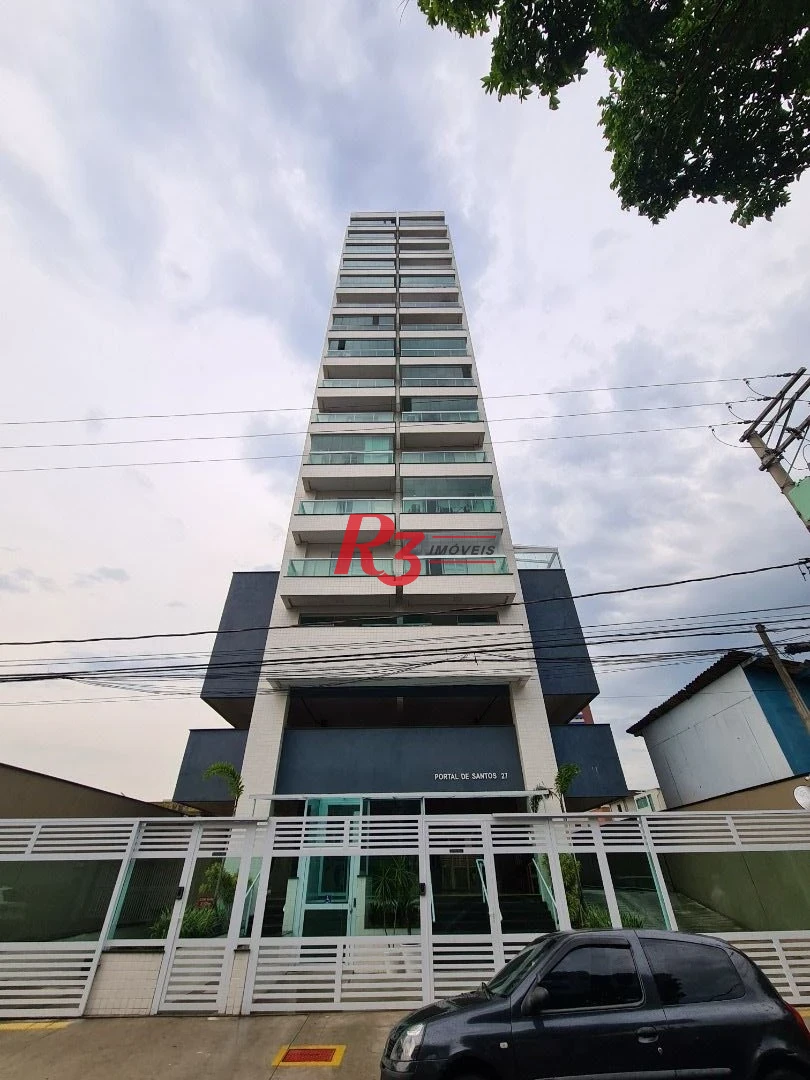 Apartamento com 2 dormitórios à venda, 74 m² por R$ 640.000,00 - Campo Grande - Santos/SP
